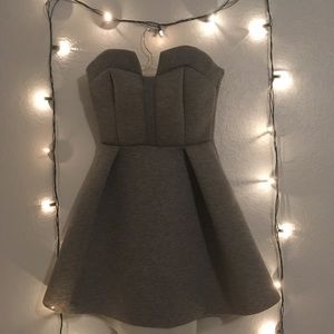 Strapless party dress